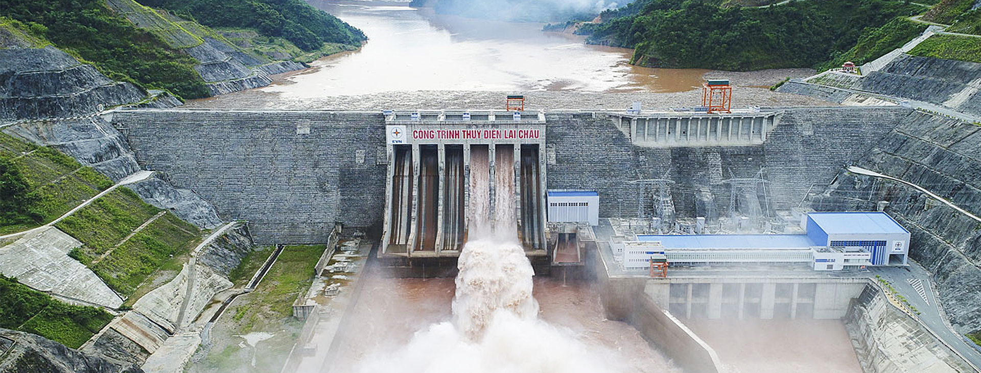 Công trình nhà máy thủy điện Lai Châu