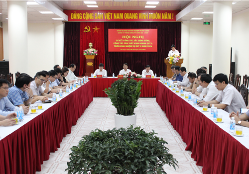 Đảng ủy Tổng công ty Sông Đà – CTCP tổ chức Hội nghị sơ kết công tác Đảng, công tác sản xuất kinh doanh quý I; Triển khai nhiệm vụ quý II năm 2024