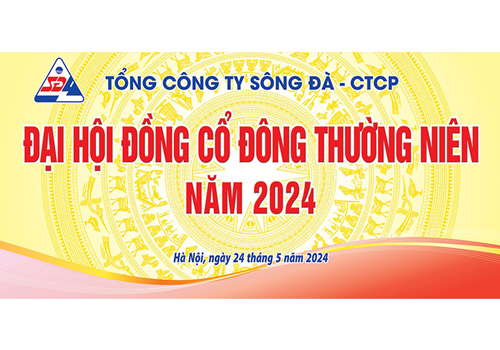 Nghị quyết của HĐQT TCT Sông Đà thông qua tài liệu ĐHĐCĐ thường niên năm 2024