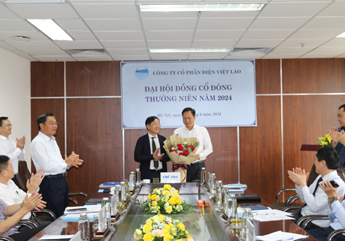 Công ty CP điện Việt - Lào tổ chức thành công Đại hội đồng cổ đông thường niên năm 2024