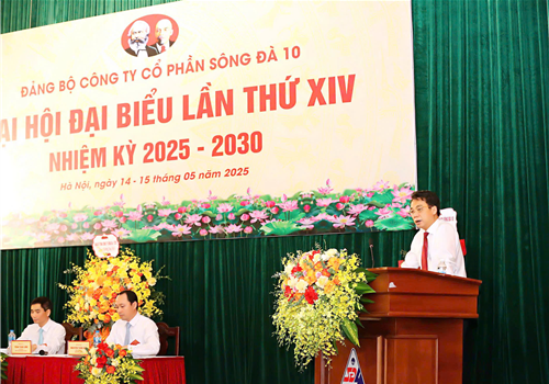 Các tổ chức Đảng trực thuộc Đảng bộ Tổng công ty Sông Đà tổ chức thành công Đại hội nhiệm kỳ 2025 - 2030