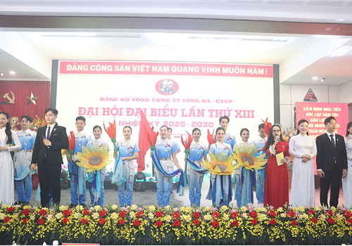 Chương trình Văn nghệ Chào mừng Đại hội Đại biểu Đảng bộ TCT Sông Đà-CTCP lần thứ XIII, Nhiệm kỳ 2025-2030