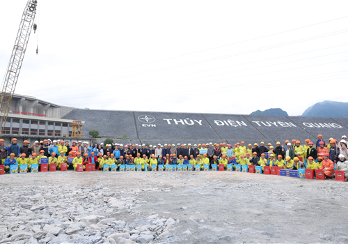 115 ngày trên công trường Tuyên Quang: Dấu ấn bản lĩnh và tinh thần trách nhiệm của người Sông Đà