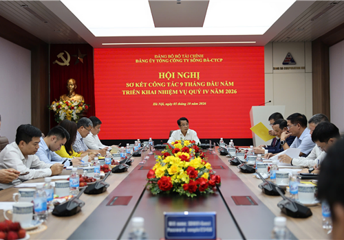Tổng công ty Sông Đà sơ kết công tác 9 tháng đầu năm, triển khai nhiệm vụ quý IV năm 2026